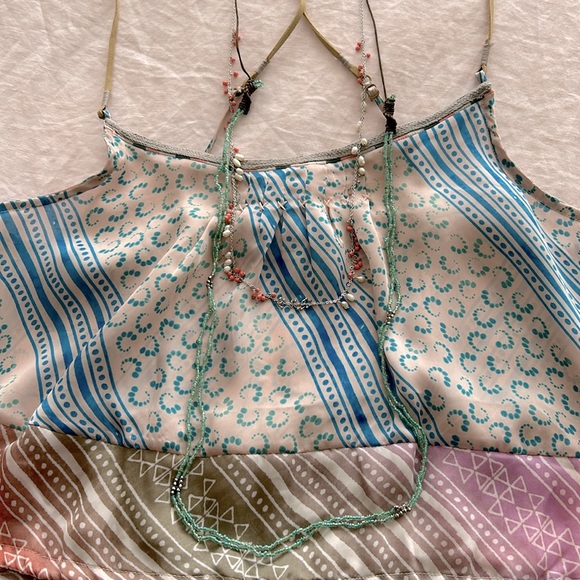 American Eagle *worn once* boho cropped cami top - Picture 11 of 11